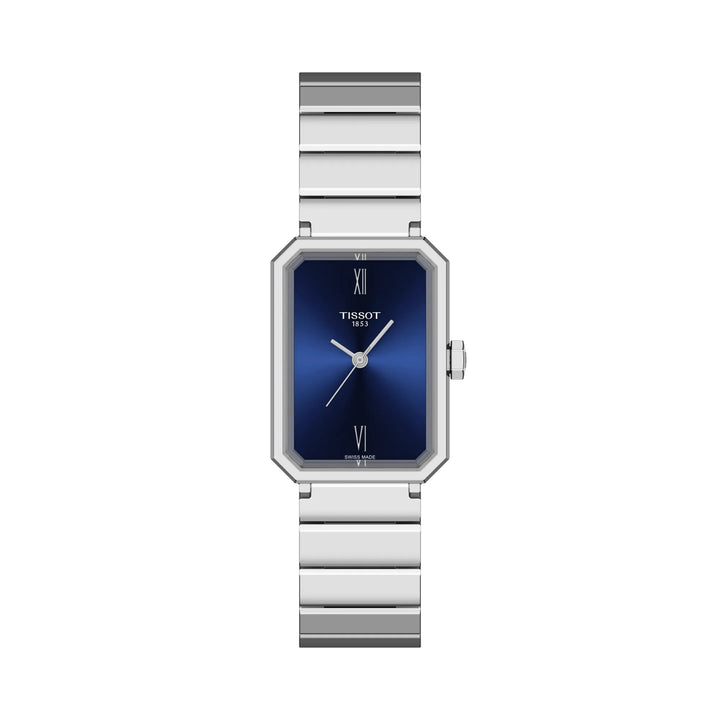 Orologio Donna Tissot SRV Blu Acciaio Quarzo T1601101104300