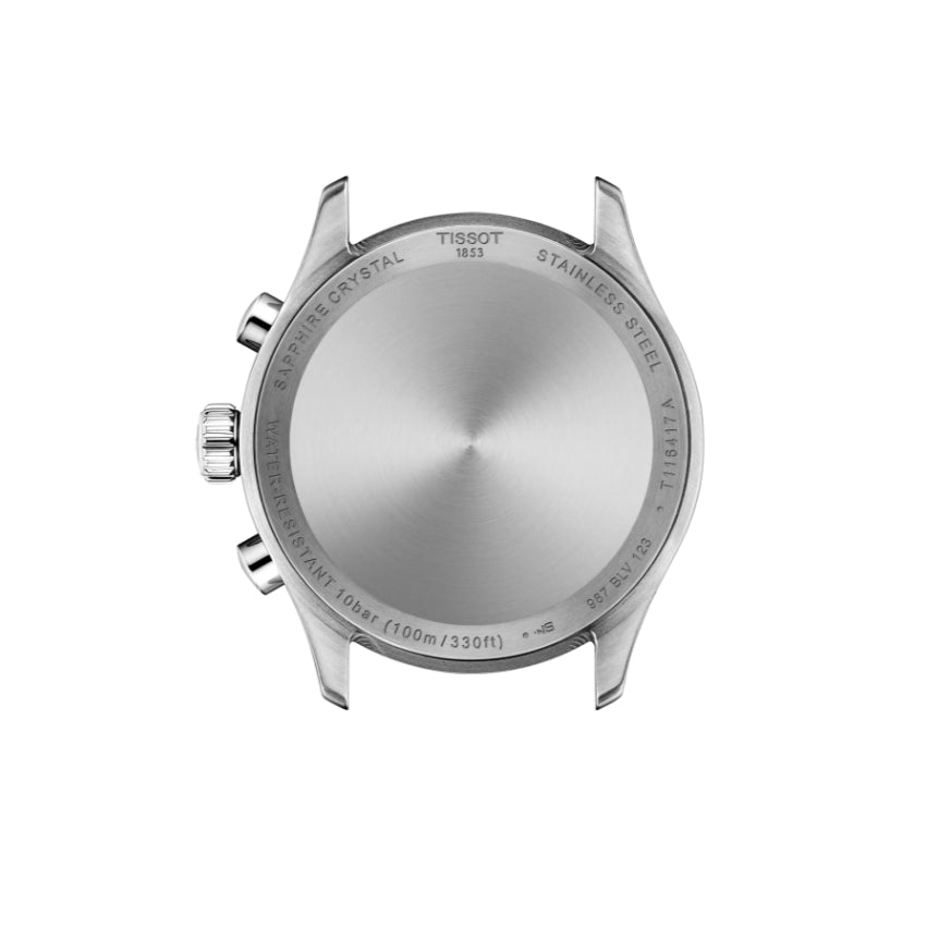 Orologio Uomo Tissot Chrono L 42 mm Pelle Quarzo Blu T1164171604200