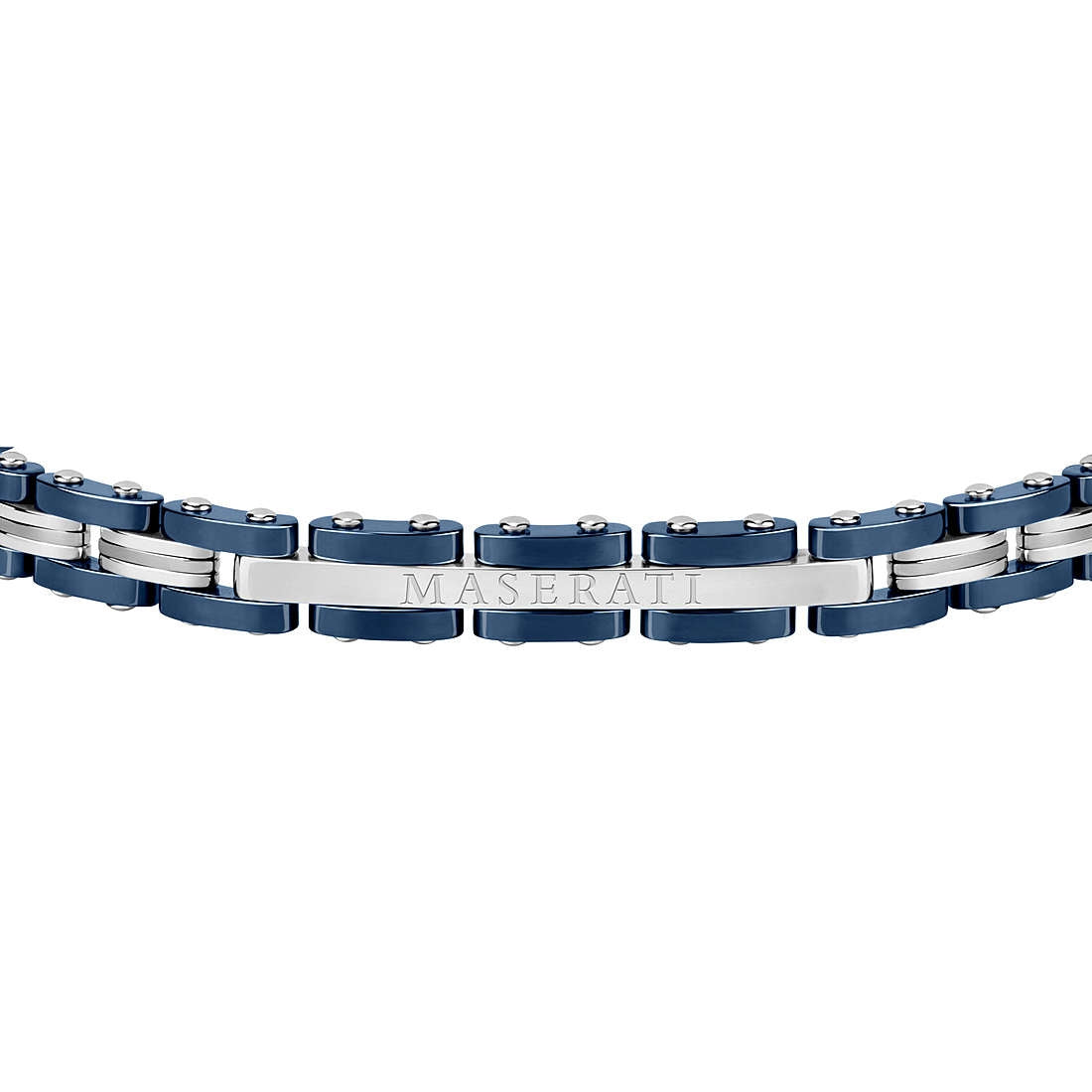 Bracciale Uomo Acciaio Maserati con Centrale Semirigido JM219AQH15