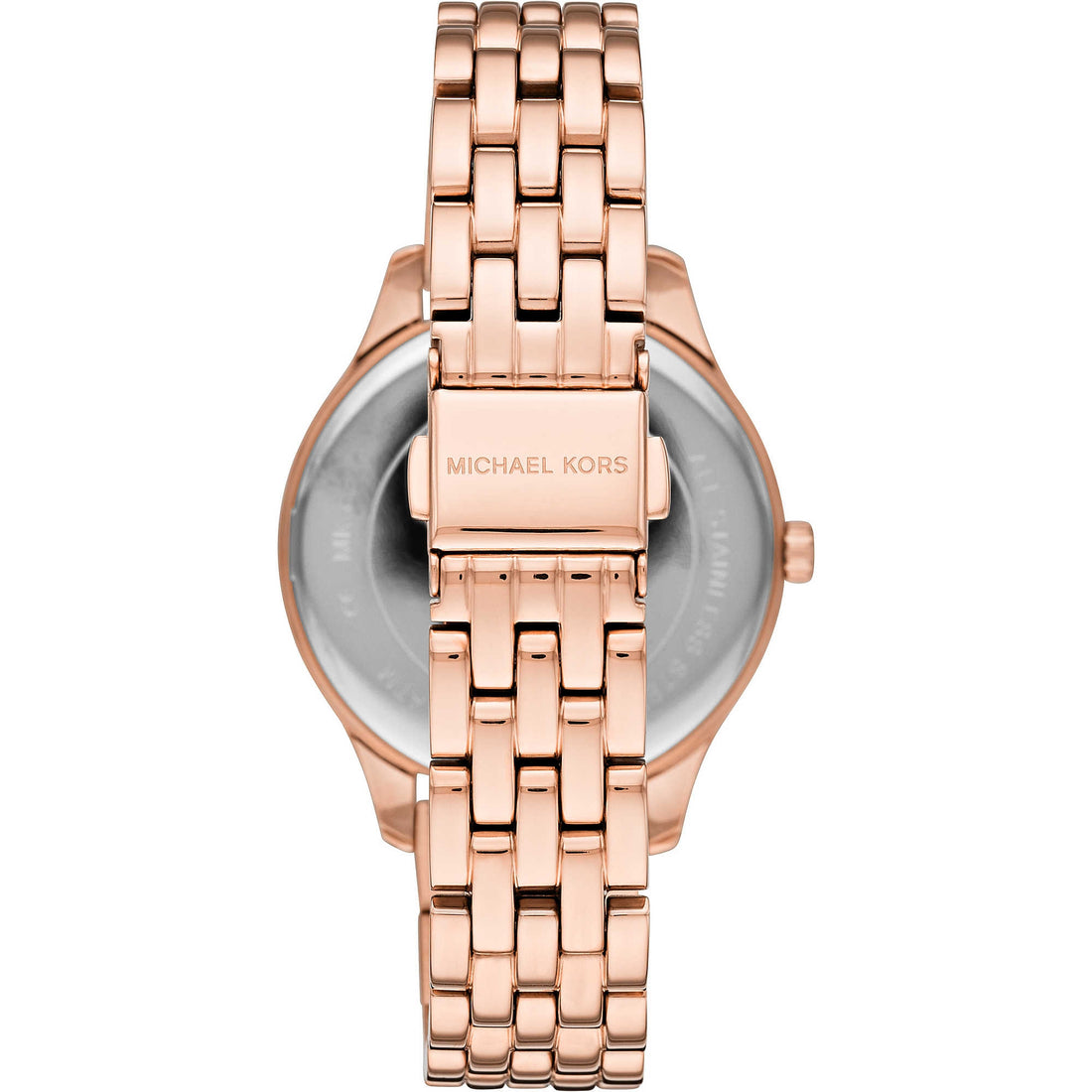 Orologio Donna Michael Kors Acciaio Rosè Quarzo Solo Tempo Bianco MK6641