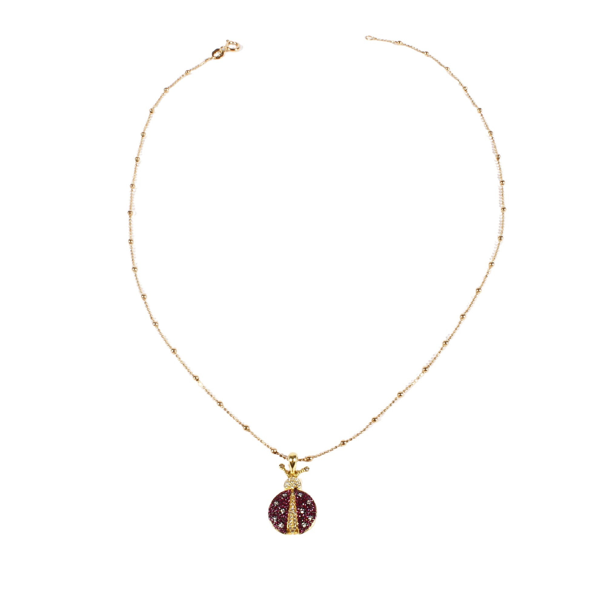 Collana Donna Con Coccinella