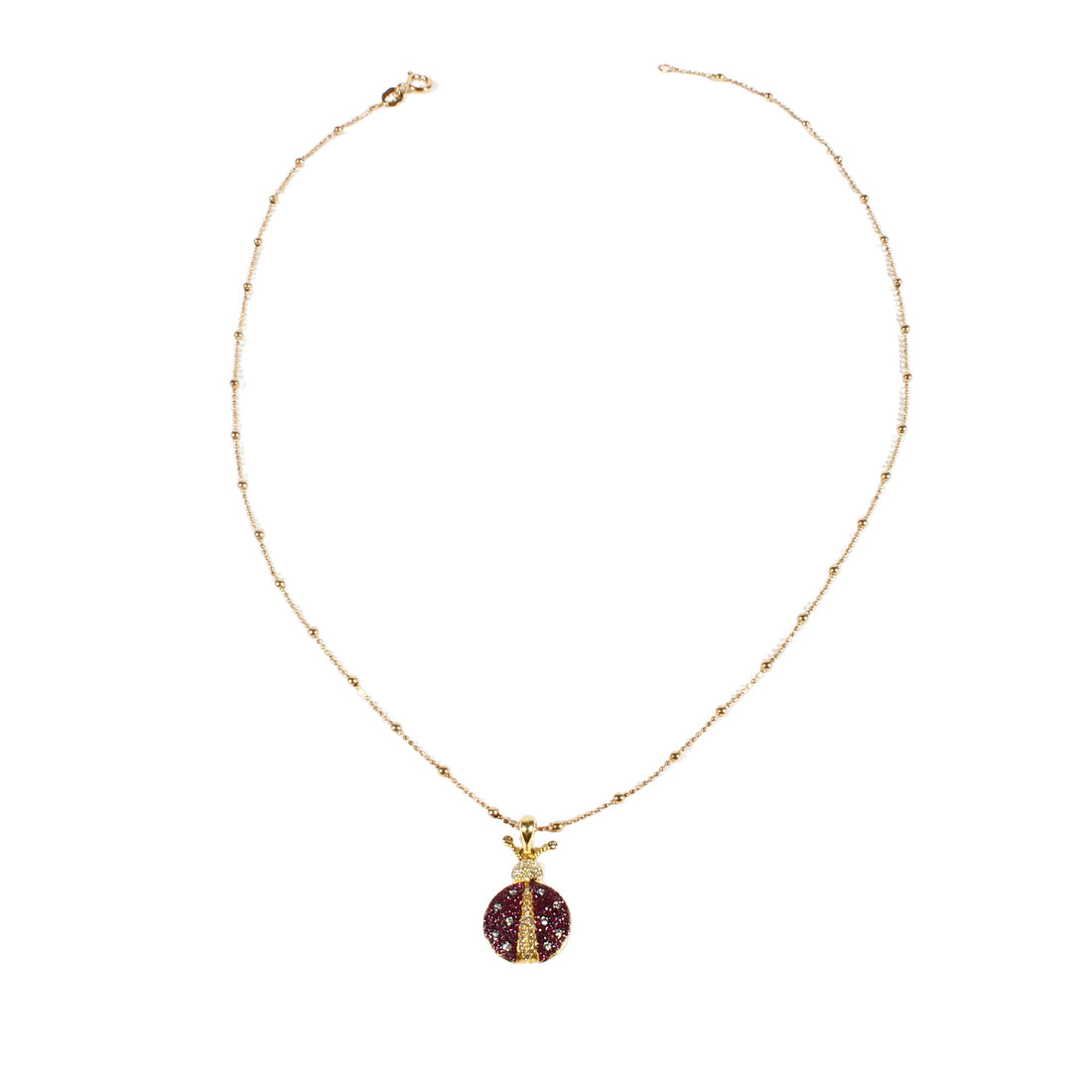 Collana Donna Con Coccinella