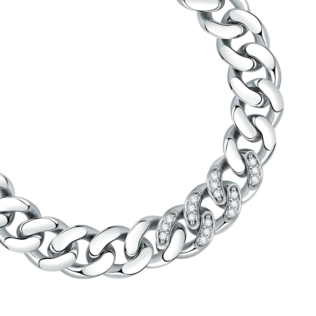 Bracciale Donna Chiara Ferragni Catena Groumette Zirconi