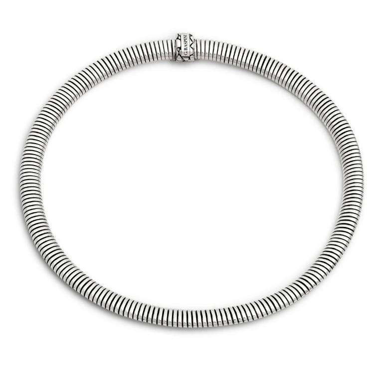 Collana Donna Giovanni Raspini Argento 925 Rigido Tubogas Flessibile 12532