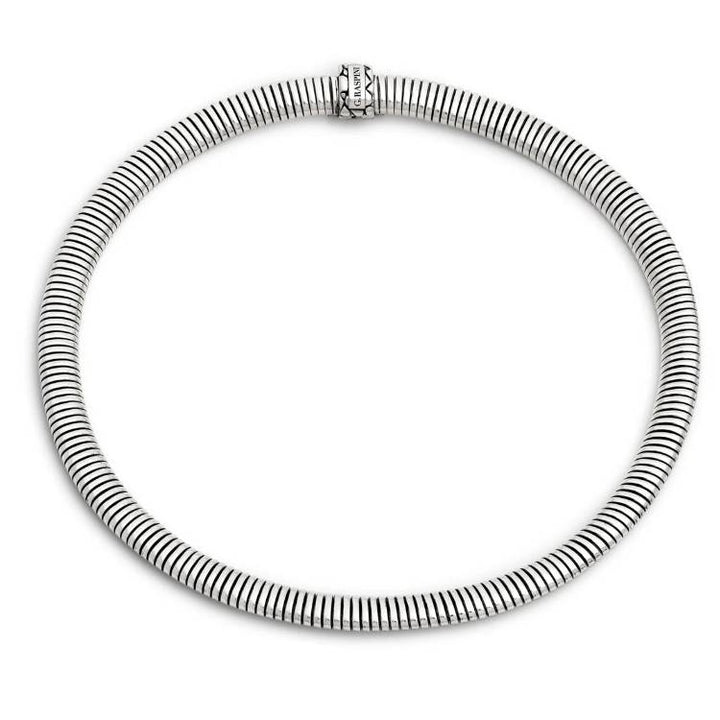 Collana Donna Giovanni Raspini Argento 925 Rigido Tubogas Flessibile 12532