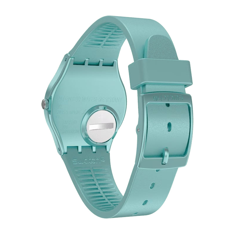 Orologio Unisex Bambino Swatch So Blue Verde Acqua Turchese GS160