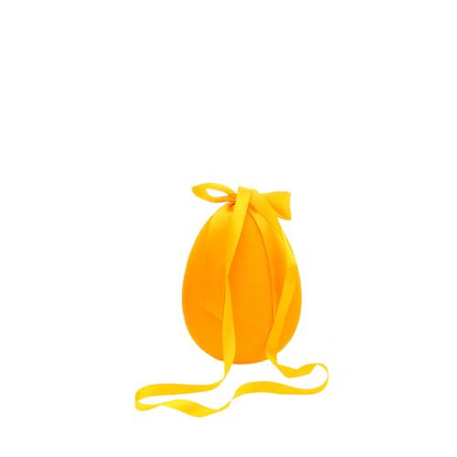 Uovo Vetur Giallo Medio Fiocco 15 cm 9727423