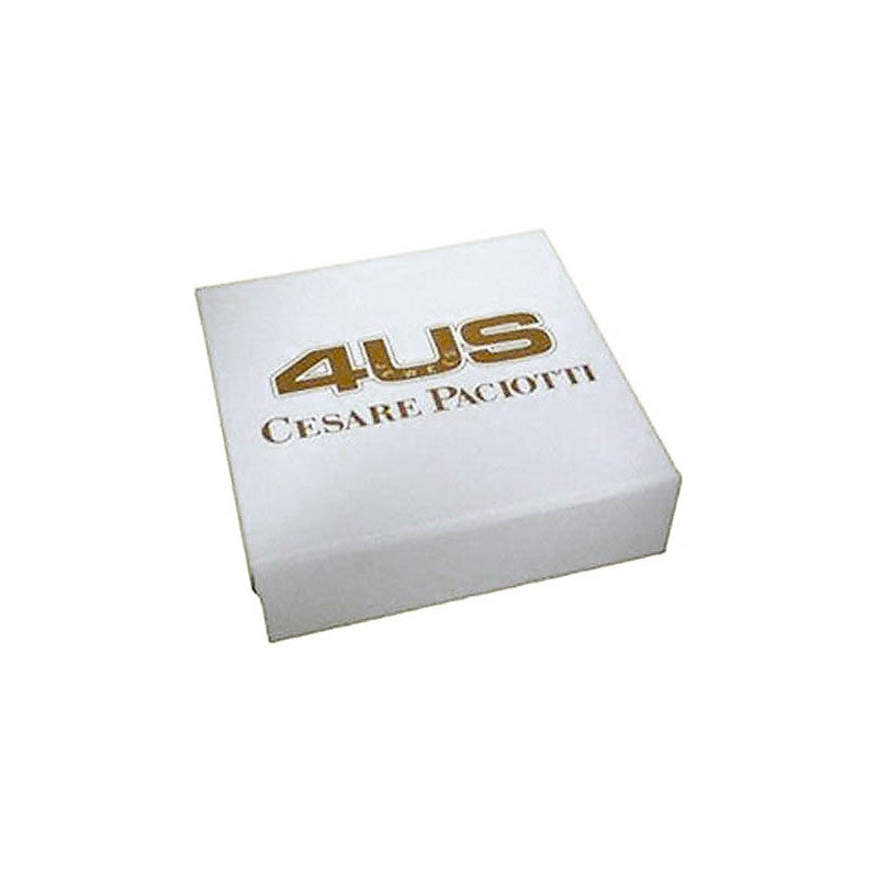 Bracciale Uomo 4US Cesare Paciotti acciaio Bianco con centrale rigido 4UBR3823