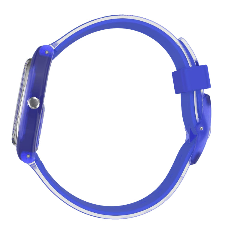 Orologio Unisex Bambino Swatch Blu Electric Shark Quarzo GN268