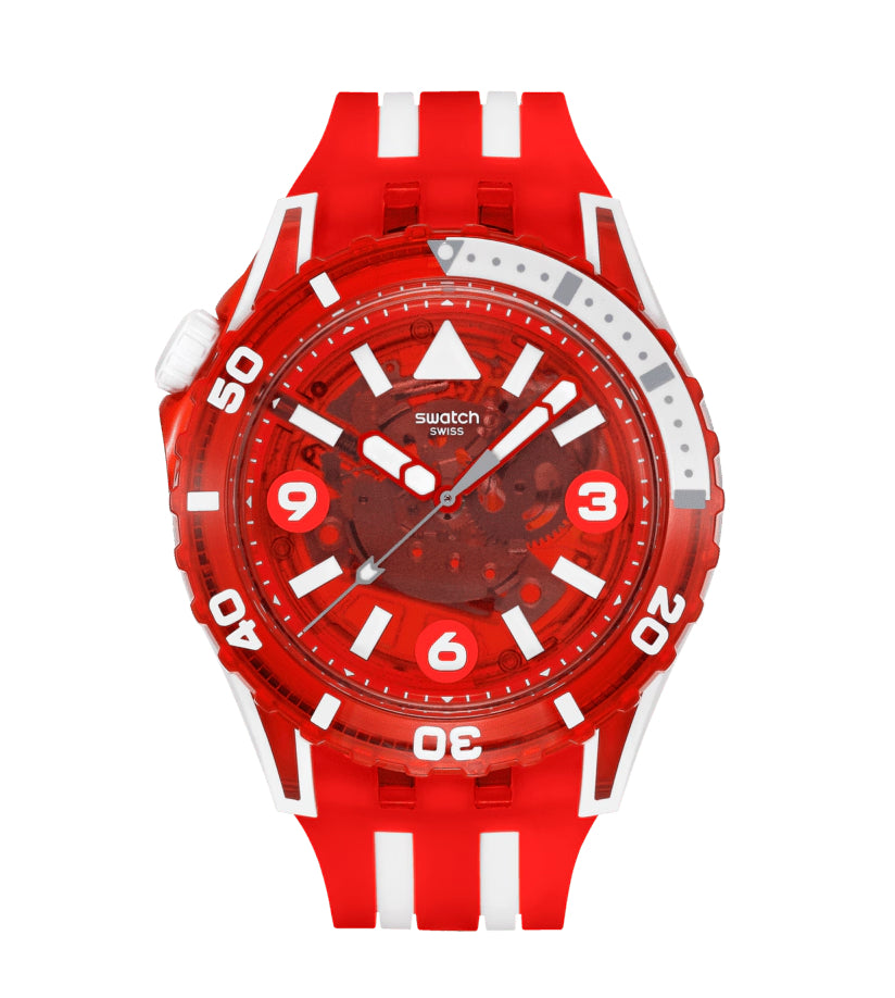 Orologio Unisex Swatch SCUBAQUA LION'S MANE Neon SSCU09R100