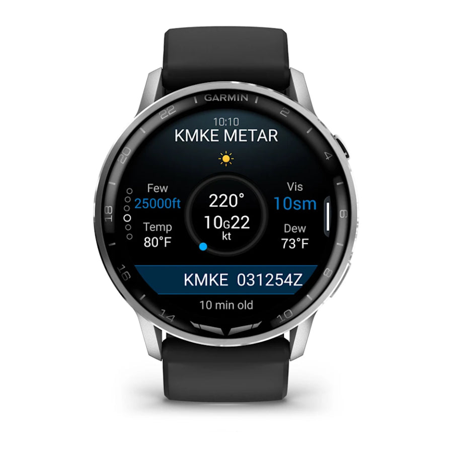 Orologio Garmin Smartwatch D2 Air X15 Gomma Nera 010-03014-50