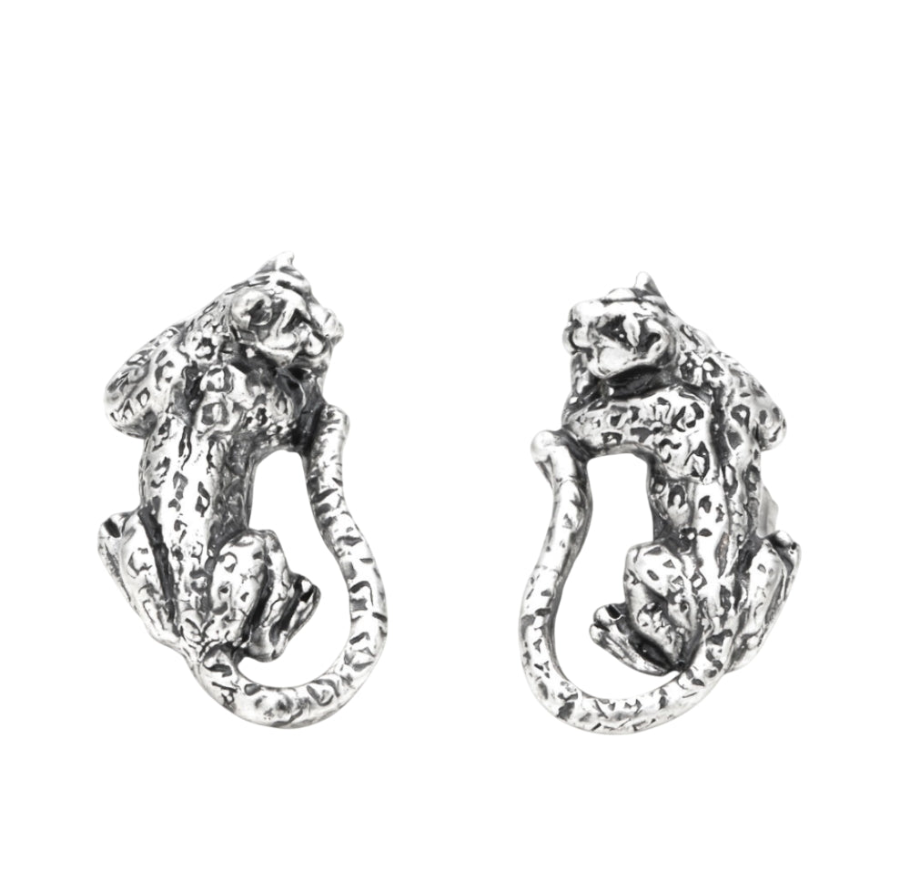 Orecchini Donna Giovanni Raspini Argento 925 Pantera 12272