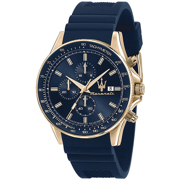 Orologio Uomo Acciaio Maserati sfida Data R8871640004