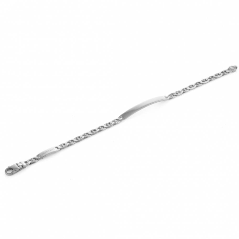Bracciale Uomo Unoaerre Argento 925 Catena Modello Traversino Finitura Lucida 700YBP1173000