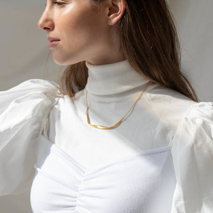 Collana Donna Joidart Oceanica Ottone Oro JD-OCE-N01-BR