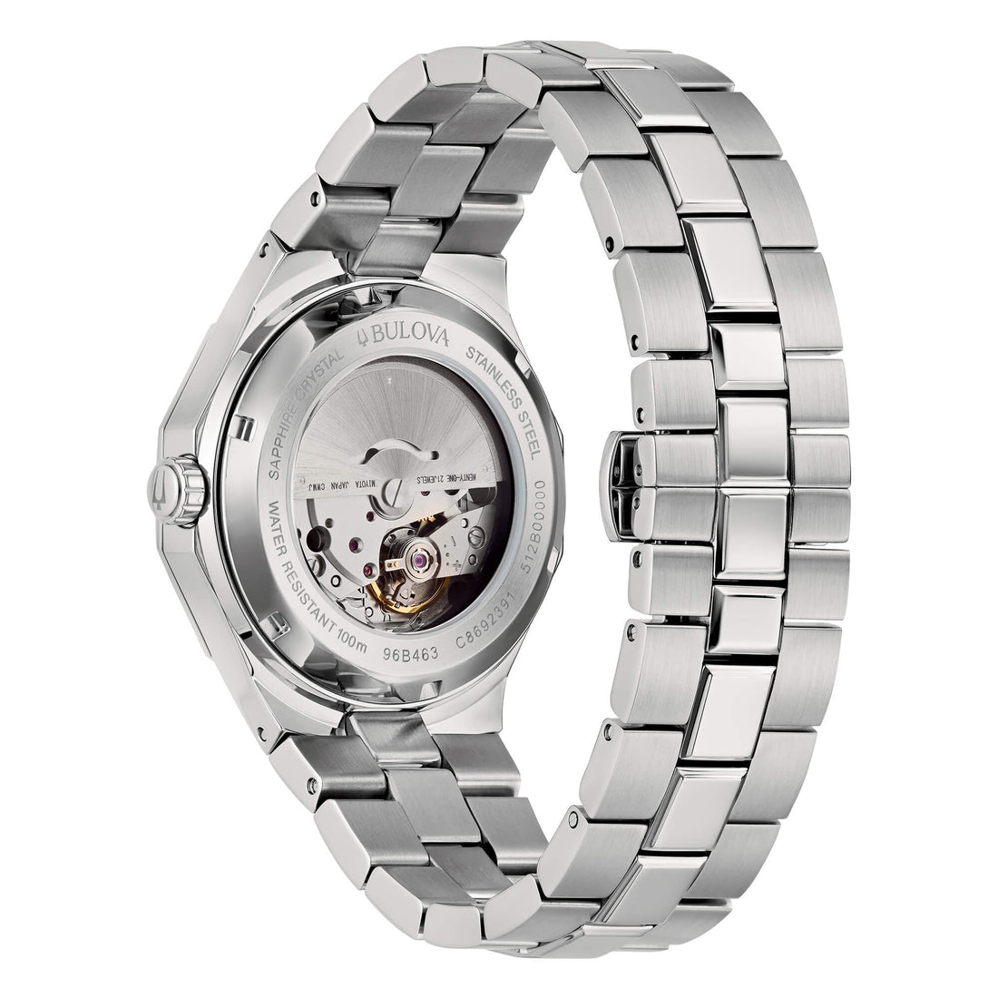 Orologio Uomo Bulova Octagon Automatico Verde 96B464