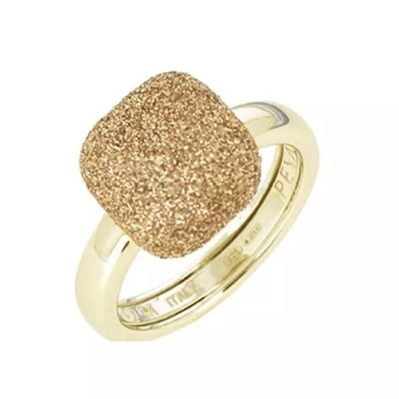 Anello Donna Pesavento Argento 925 dorato  Polvere Di Sogni Giallo Nardò WPSCA292/M
