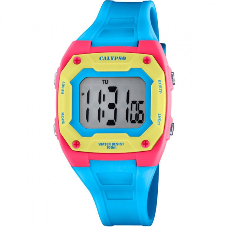 Orologio digitale Calypso Cinturino Gomma cassa in Plastica K5813/4