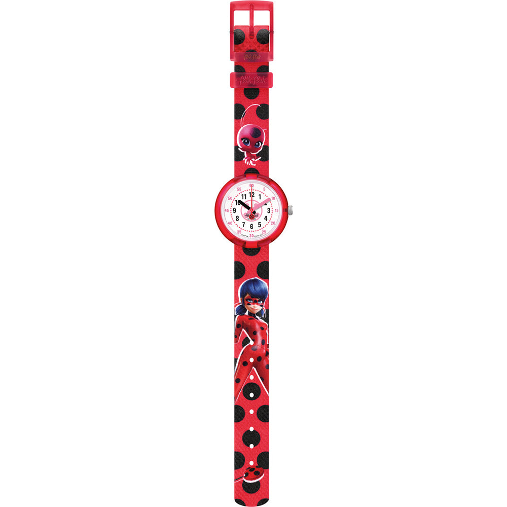 Orologio Bambino Swatch Solo Tempo Cat Noir Flik Flak  ZFPNP106
