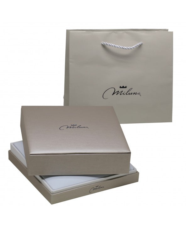 Bracciale Donna Miluna Perle Con 2 Inserti In Oro Bianco e diamanti PBR3549