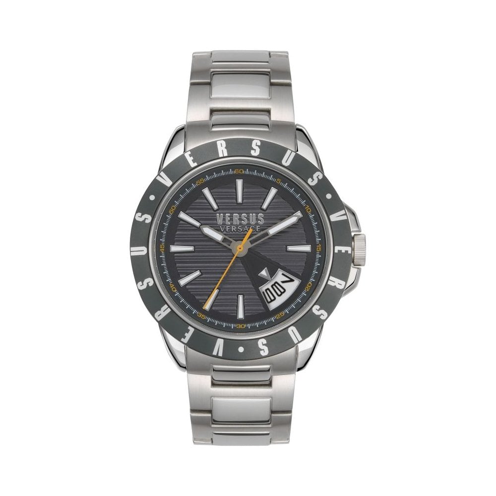Orologio Uomo Versus By Versace Nero Quarzo Solo Tempo Data Acciaio VSPET0619
