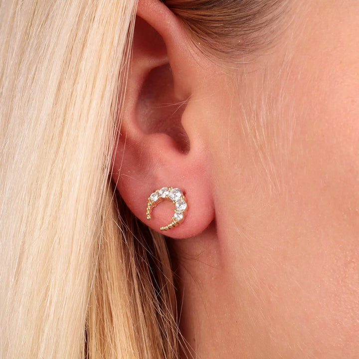 Monorecchino Donna La Petite Story Ottone Con Zirconi Bianchi Exigo Earring LPS02ARQ105