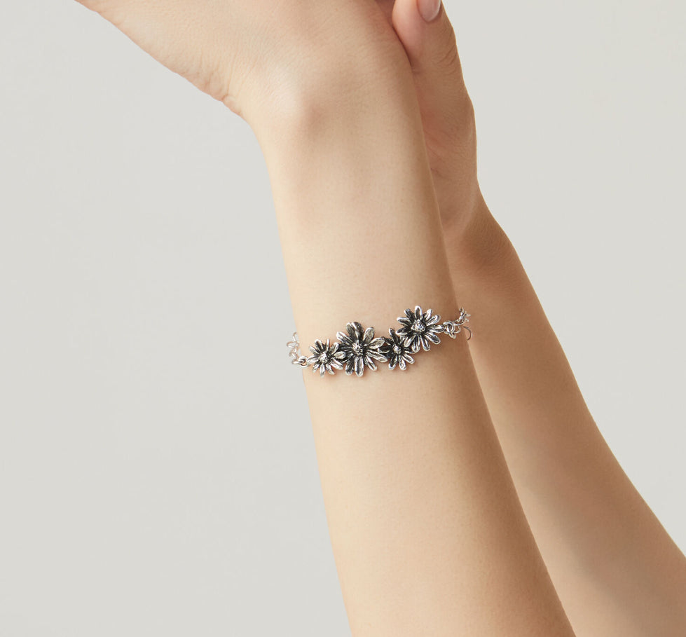 Bracciale Donna Giovanni Raspini Argento 925 Margherite 09545