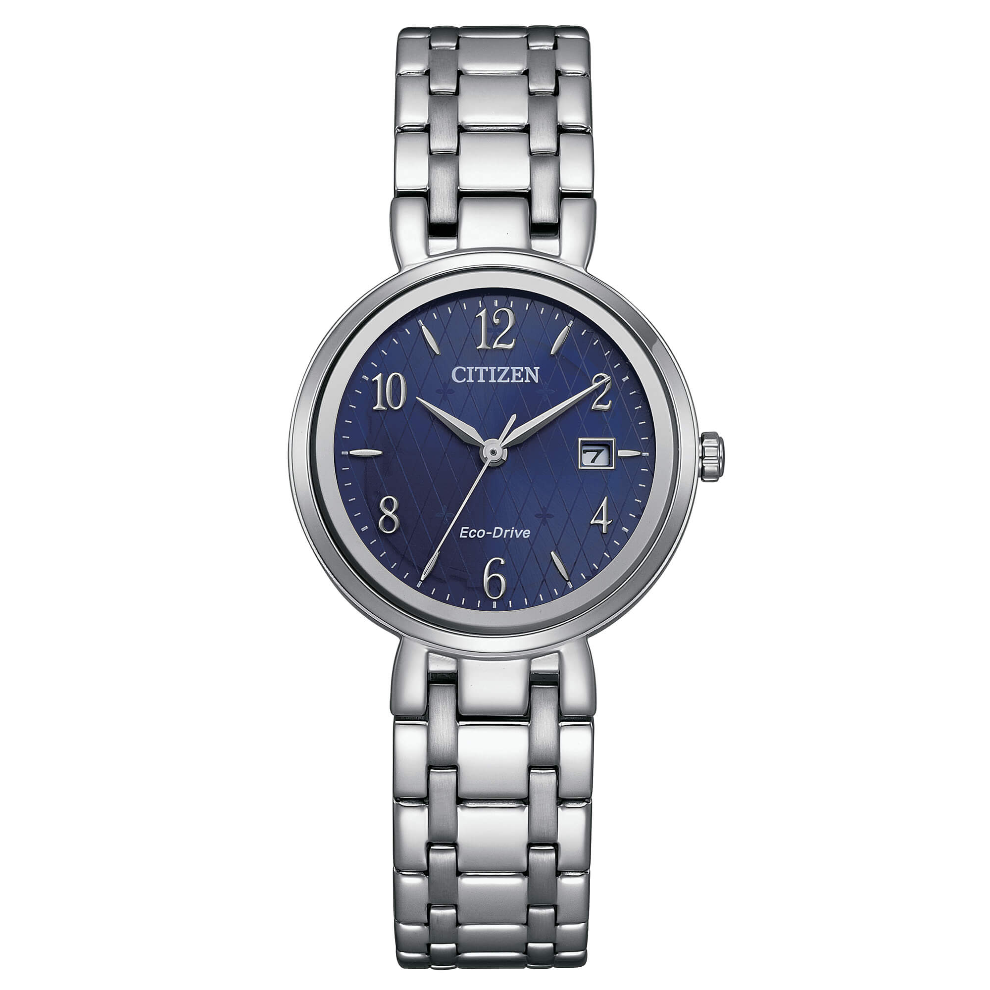 Orologio Donna Citizen Eco Drive Classic Elegance Acciaio Solo Tempo Blu EW2690-81L