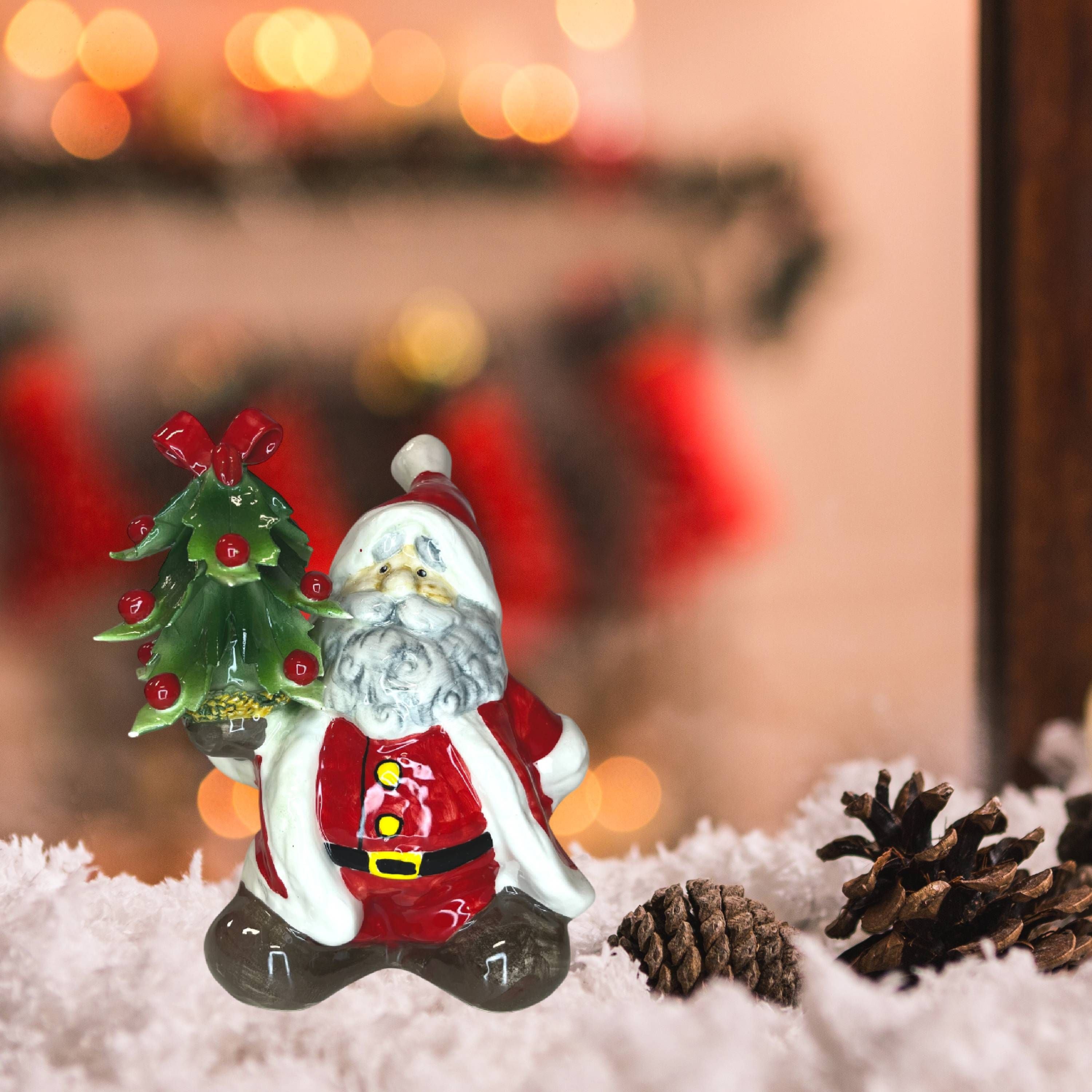 Babbo Natale Capodimonte 15cm CAP26