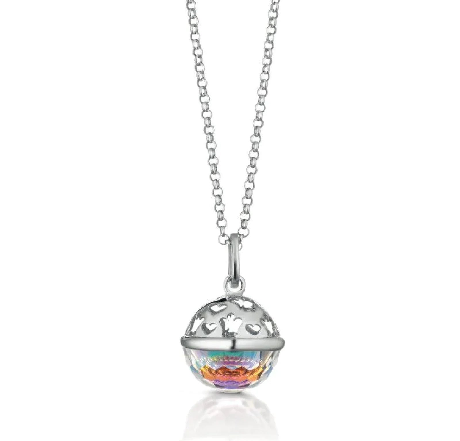 Collana Donna Chiama Angeli Roberto Giannotti Argento 925 Traforato SFA200A