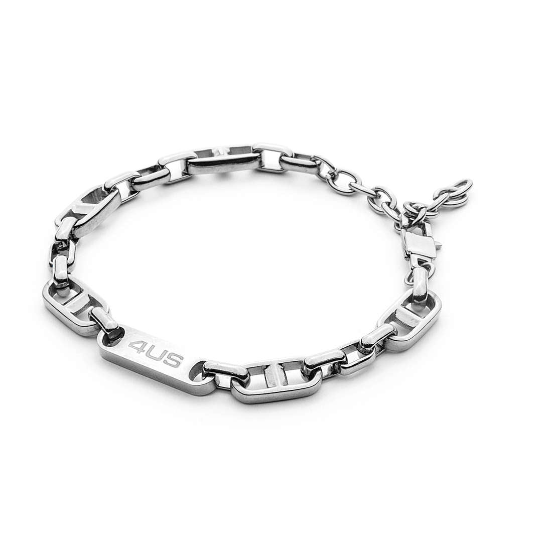 Bracciale Uomo 4US Cesare Paciotti Acciaio A Catena 4UBR4490