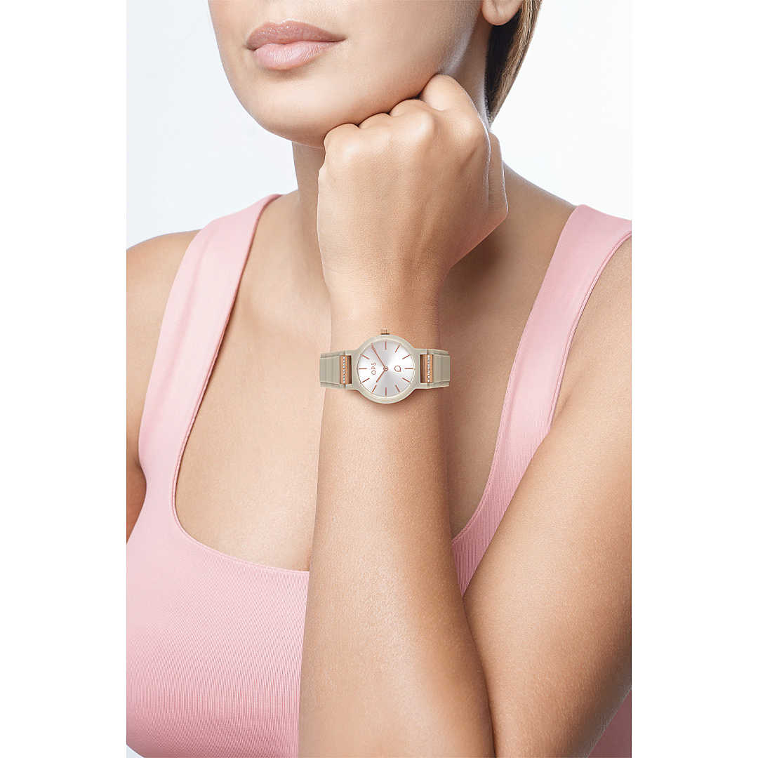 Orologio Donna OPS Quarzo Solo Tempo Gomma Plastica OPSPW-877-2450