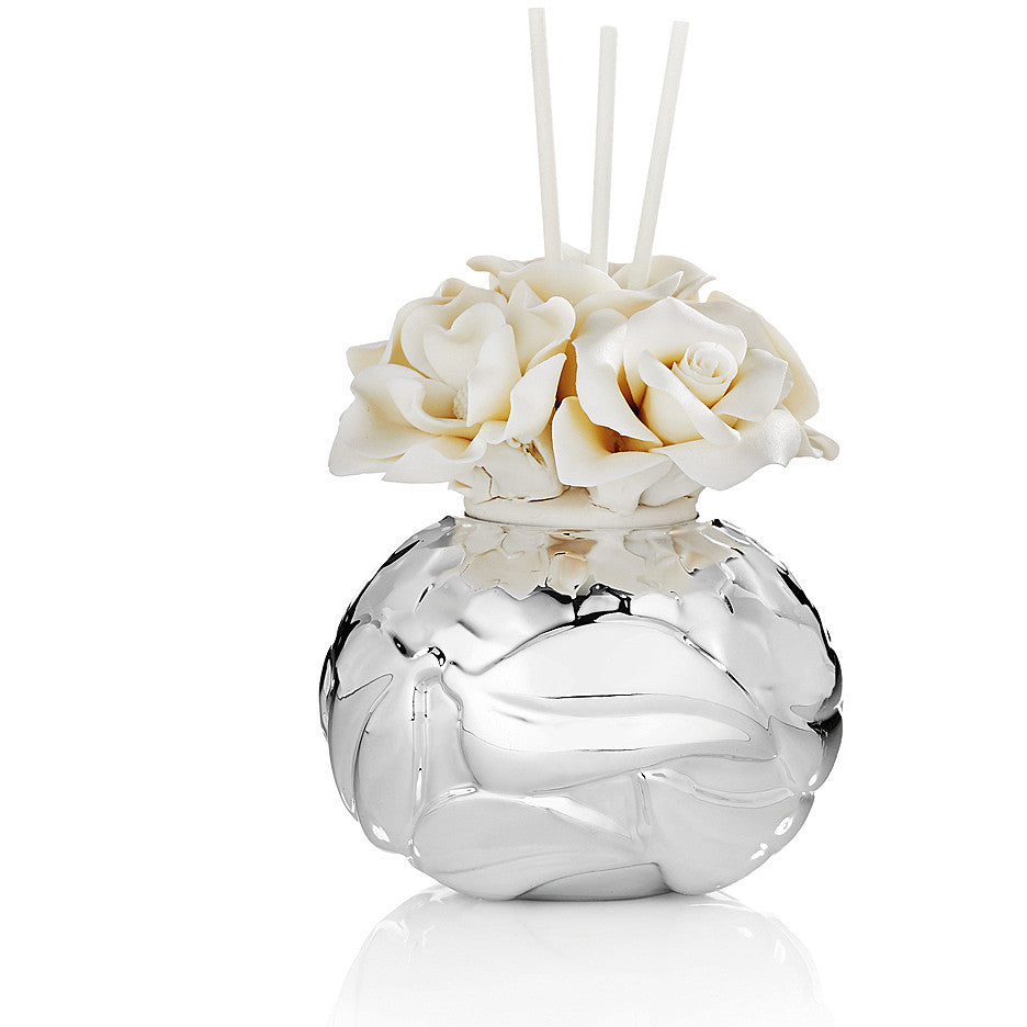 Profumatore Ottaviani Argento Con Tappo In Ceramica Safari Collection Cm 10 3100G
