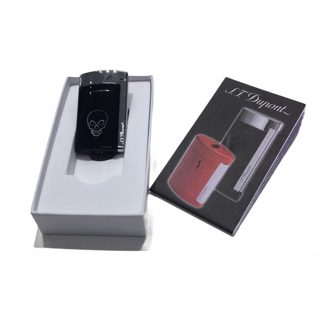 Accendino Uomo Dupont nera a gas 010804