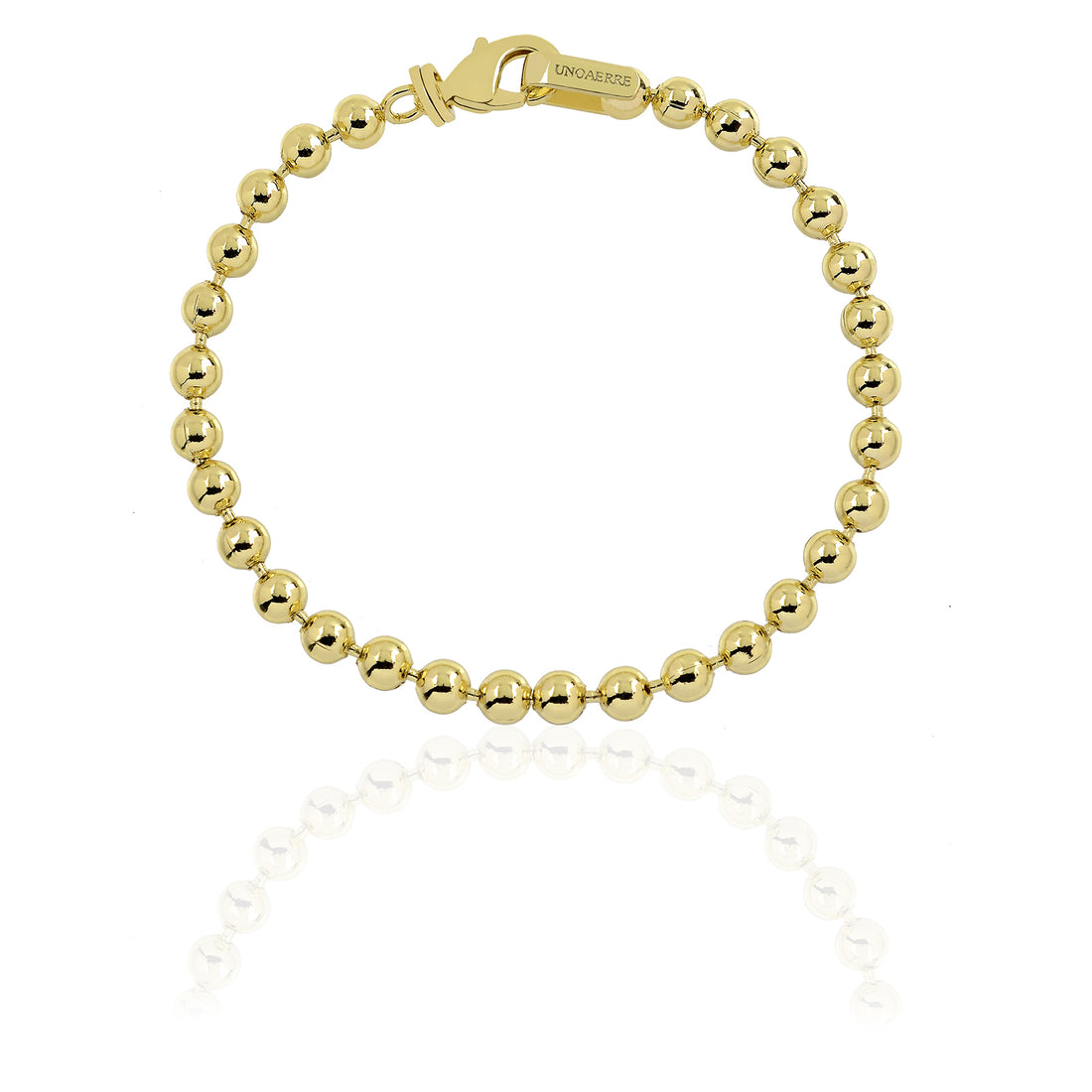 Bracciale Uomo Unoaerre Acciaio  Maglia a pallini 560810