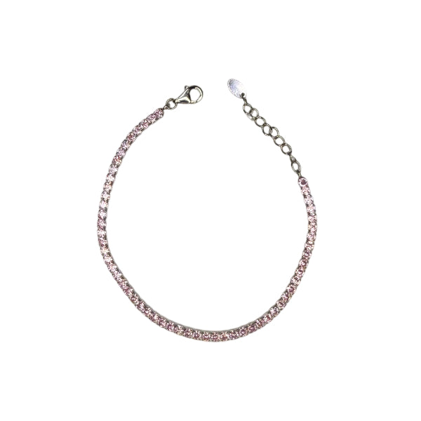 Bracciale Unisex Re Mida Tennis Argento 925 Tinta Unita