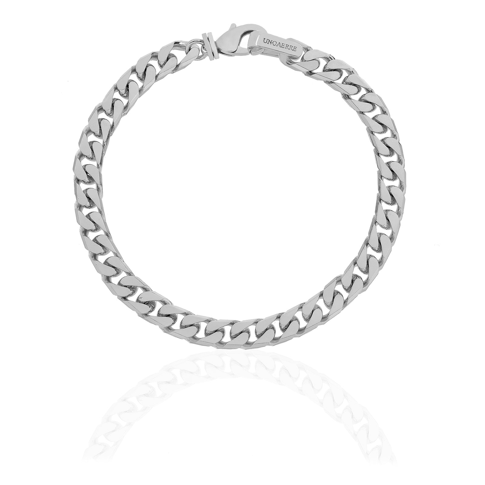 Bracciale Uomo Unoaerre Acciaio  Maglia Grumette 560823