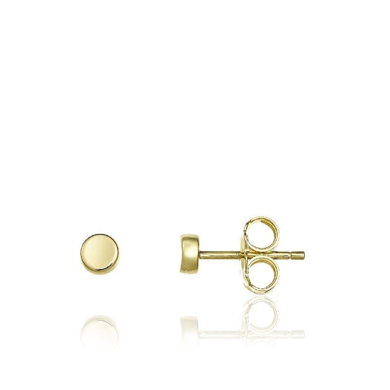 Orecchini Donna Chimento Oro Giallo 18 KT Dischi Lucidi 1O10271ZZ1000