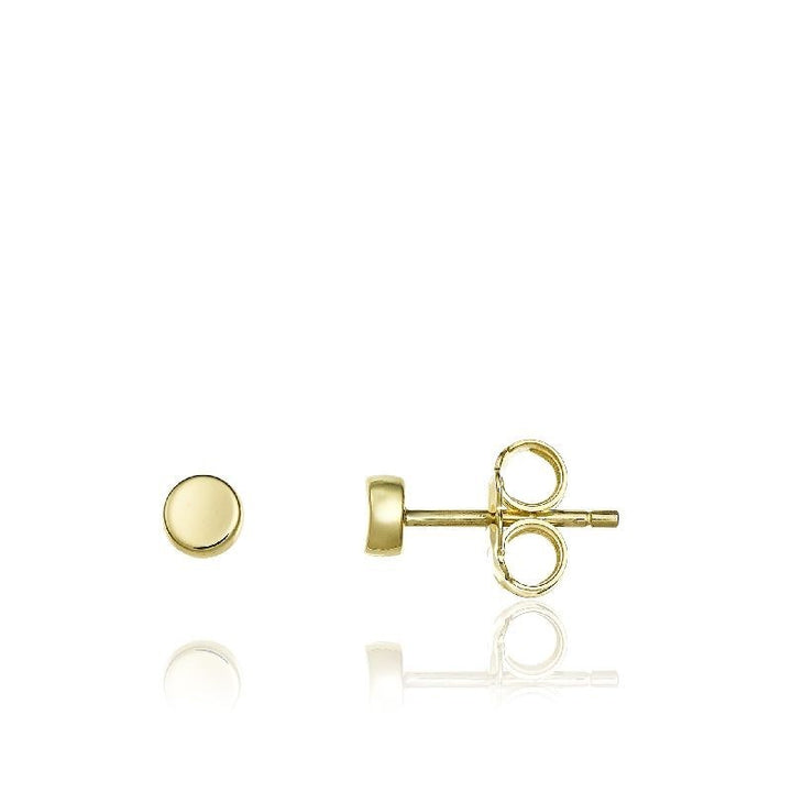 Orecchini Donna Chimento Oro Giallo 18 KT Dischi Lucidi 1O10271ZZ1000