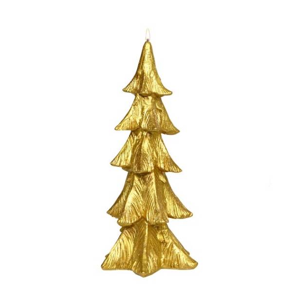 Candela Adpal Albero Oro Metallico Grande 31 cm AD-23