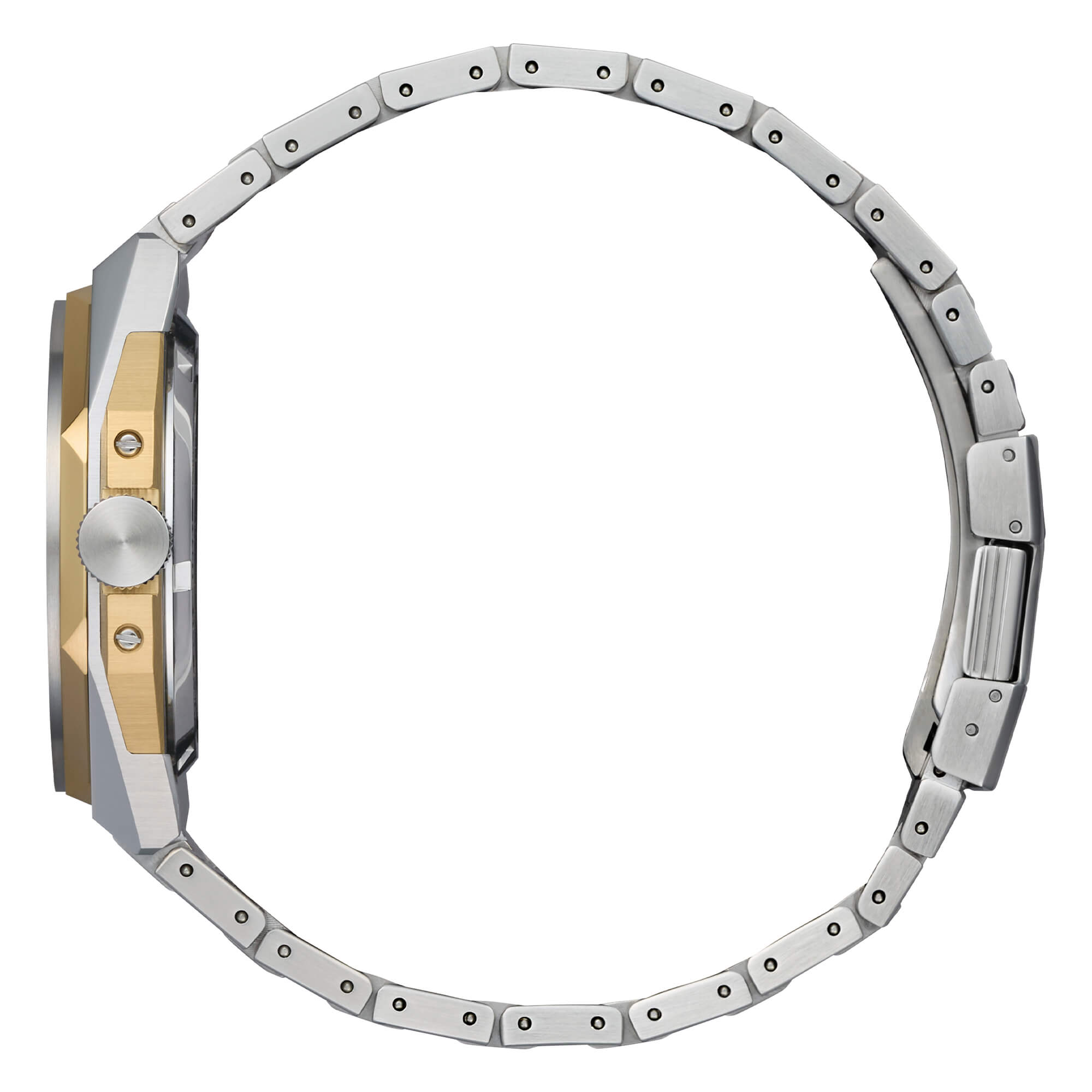 Orologio Uomo Citizen Serie 8 Automatico Bianco Oro NB6084-50A