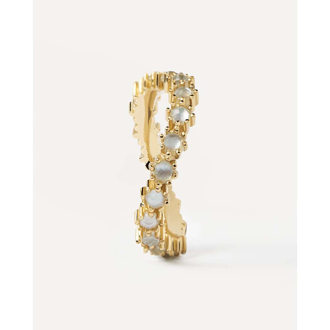 Anello Donna PDP Argento 925 Placcatura Oro motion AN01-460-12