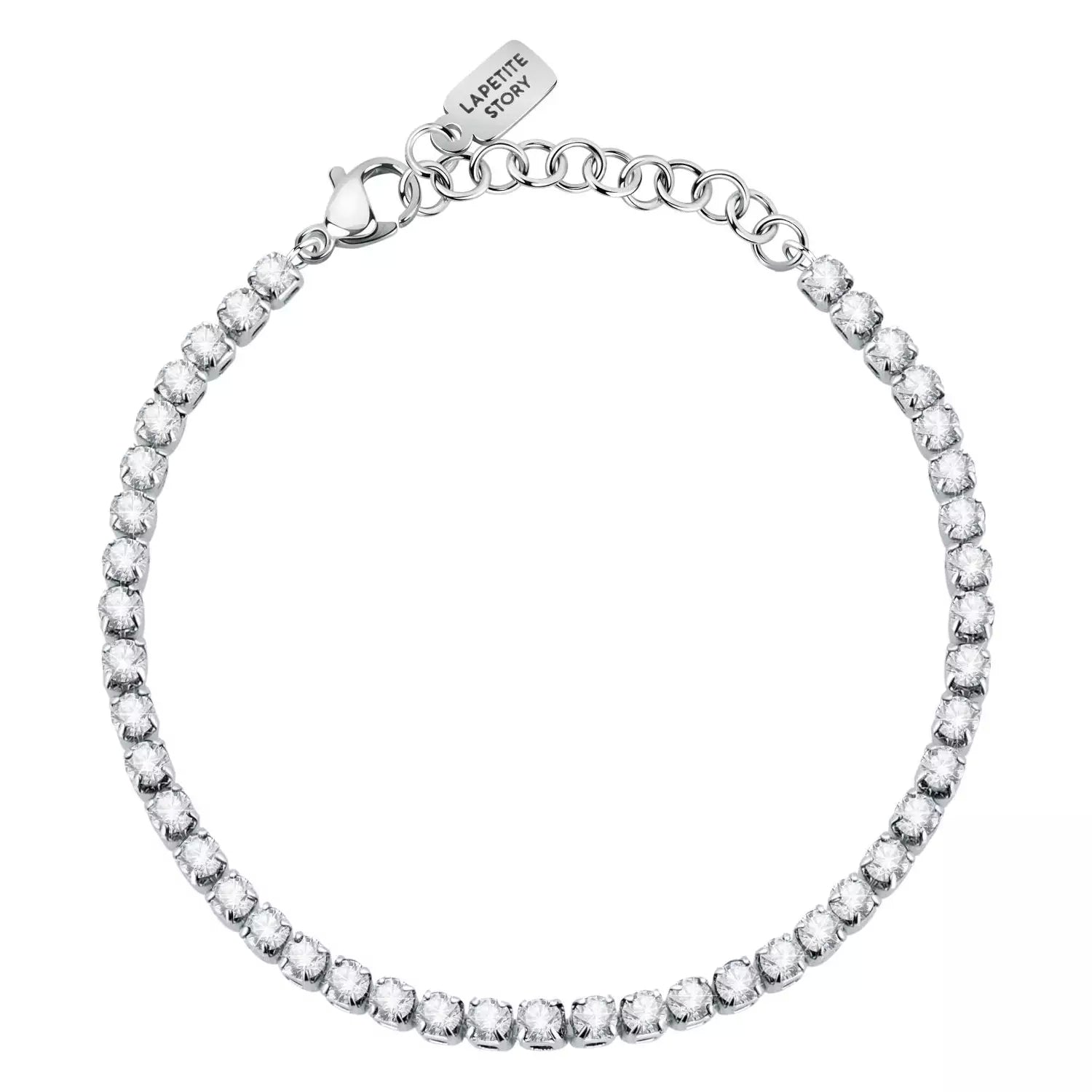 Bracciale Donna La Petite Story Acciaio Con Zirconi Bianchi Friendship LPS05ARR74