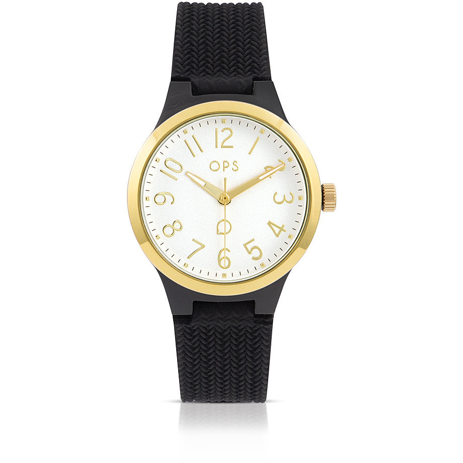 Orologio Donna OPS Quarzo Solo Tempo Gomma OPSPW-871-1750