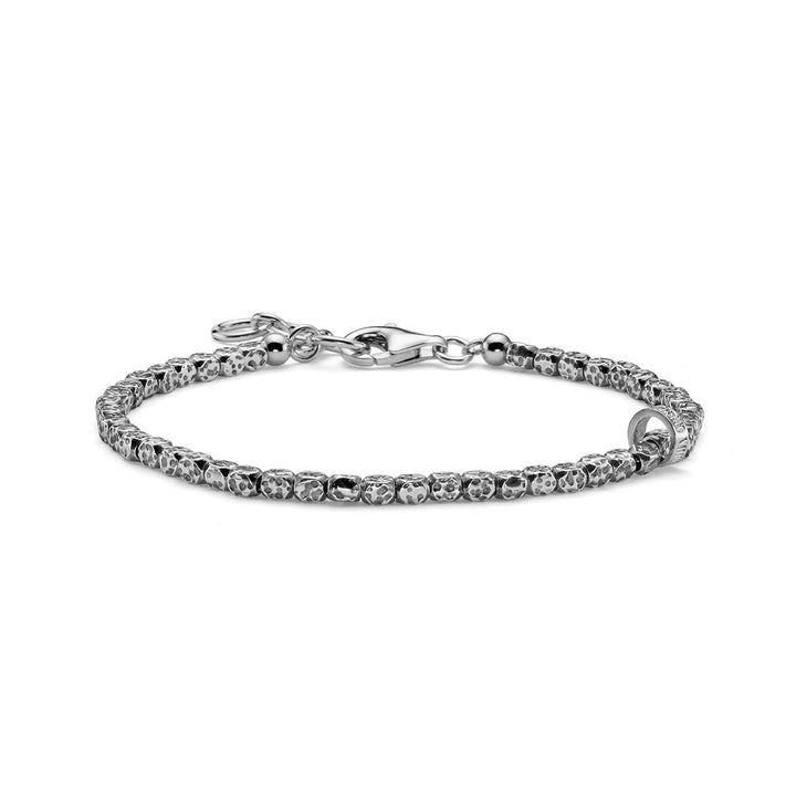 Bracciale Uomo Maria Cristina Sterling Argento 925 Cubi Bruniti G4616/19