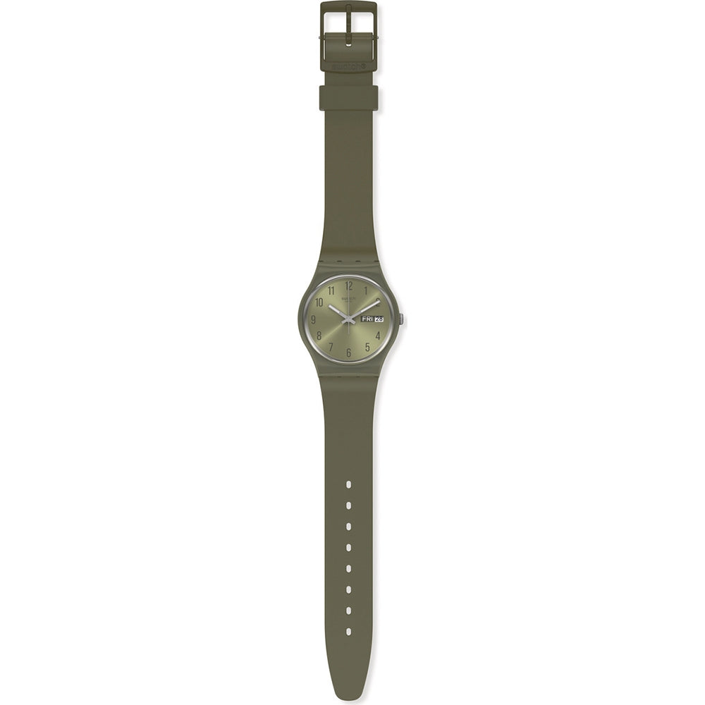 Orologio Donna Bioplastica Swatch Quarzo Verde Solo Tempo GG712