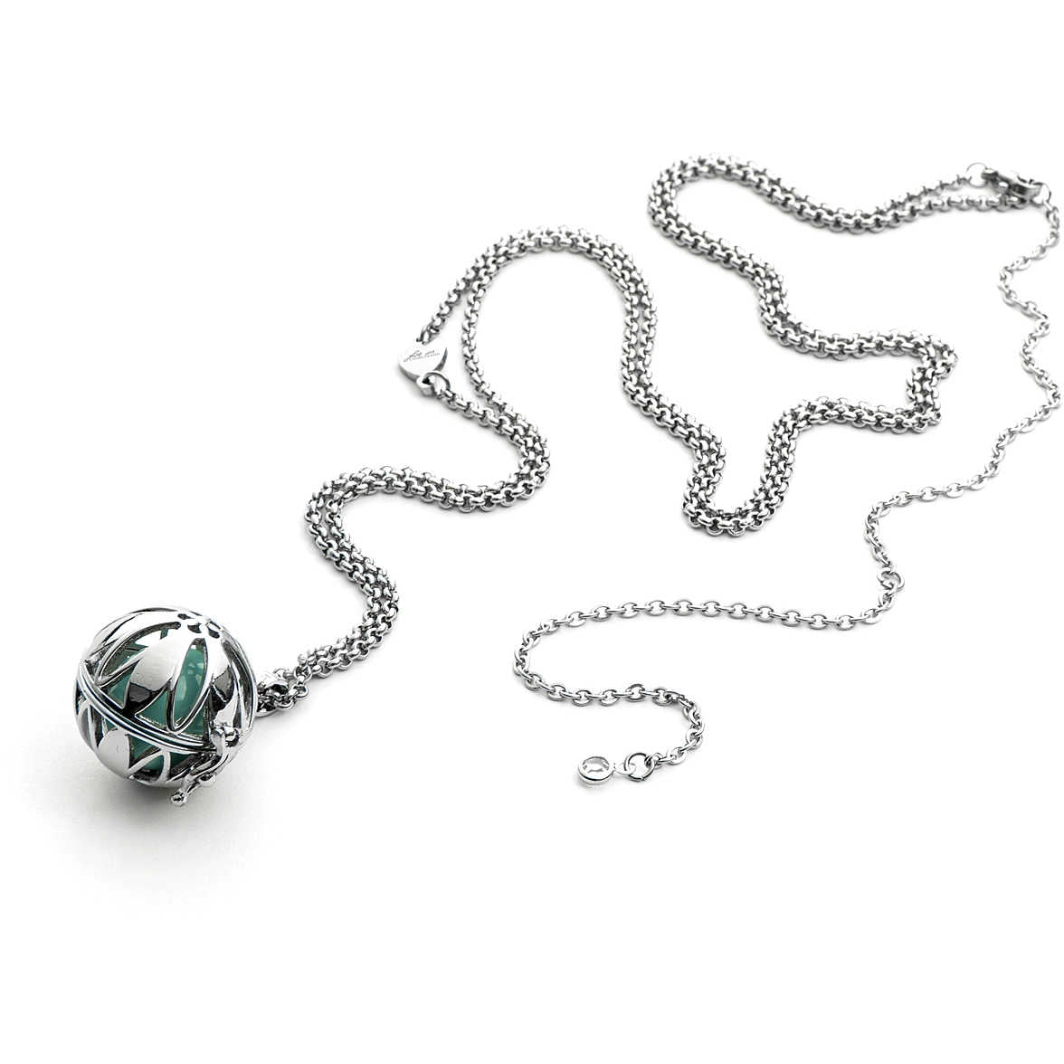 Collana Donna Acciaio Chiama Angeli 4US Cesare Paciotti 4UCL3591W