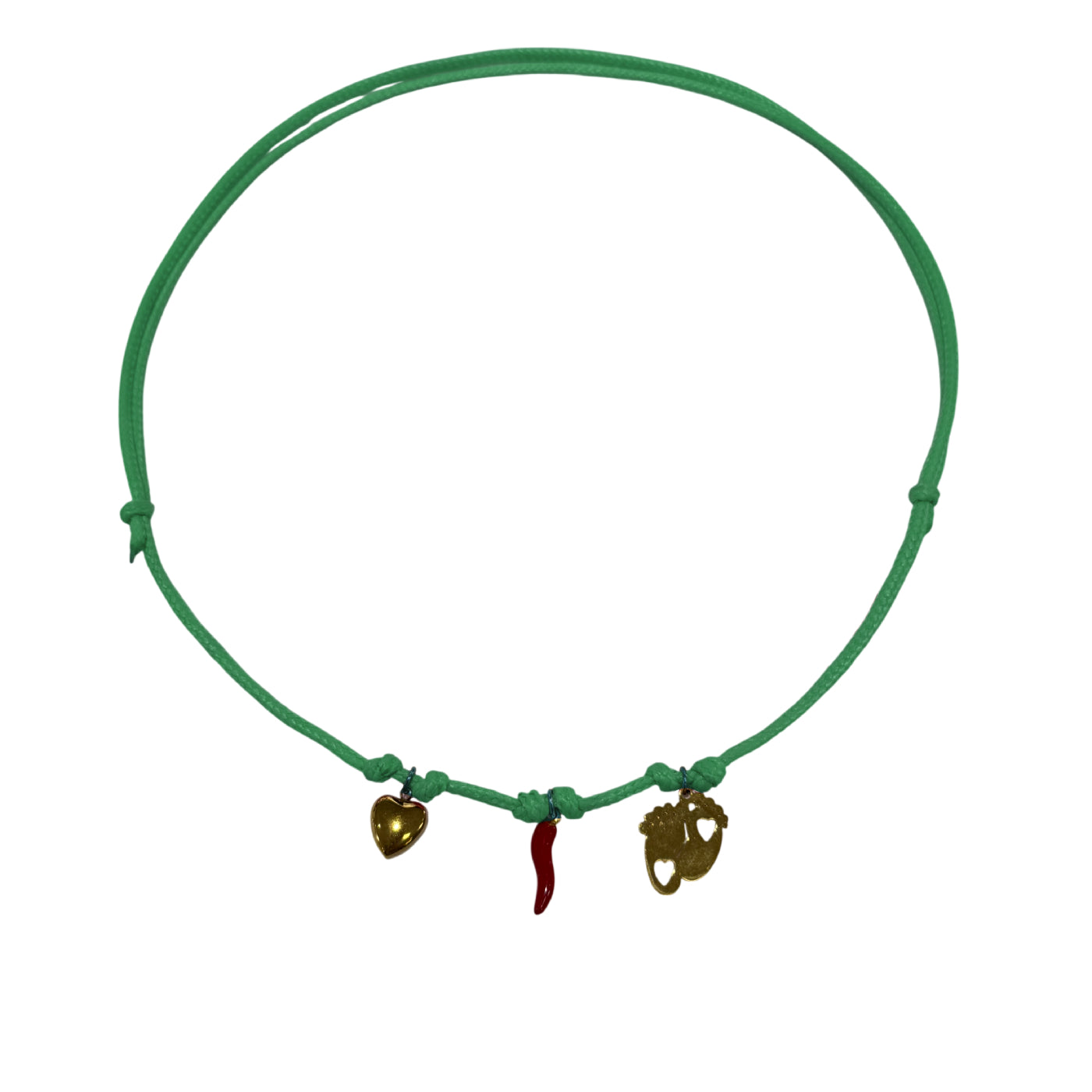 Collana Donna Re Mida Cordino FAMIGLIA SCARAMANTICA