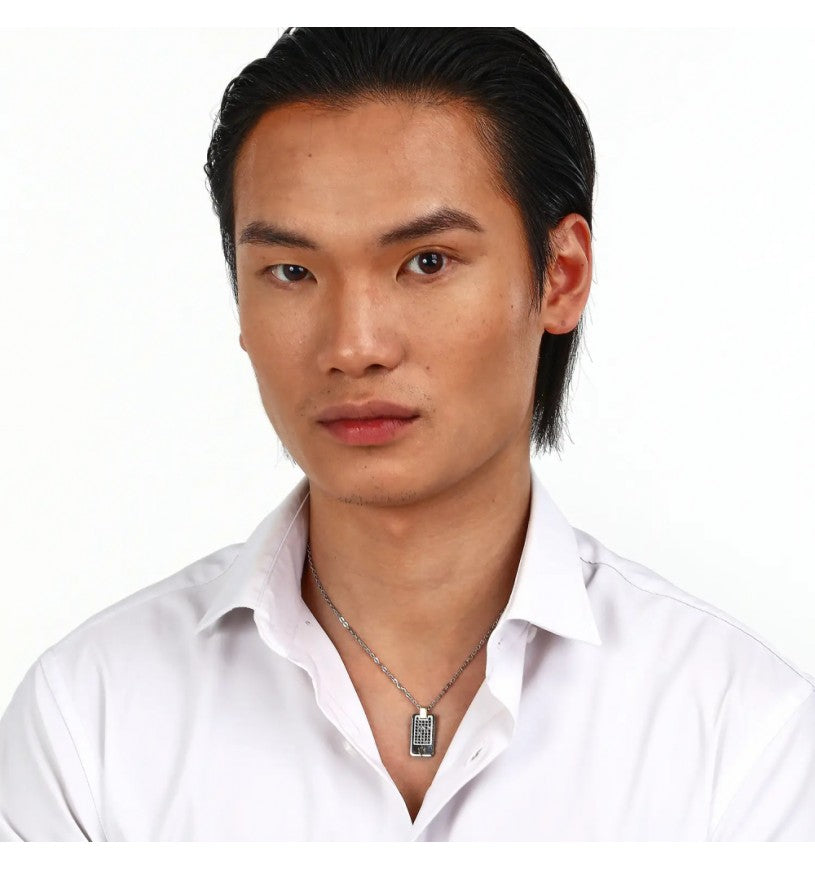 Collana Uomo Maserati Acciaio  Jewels Iconic JM334AVD49