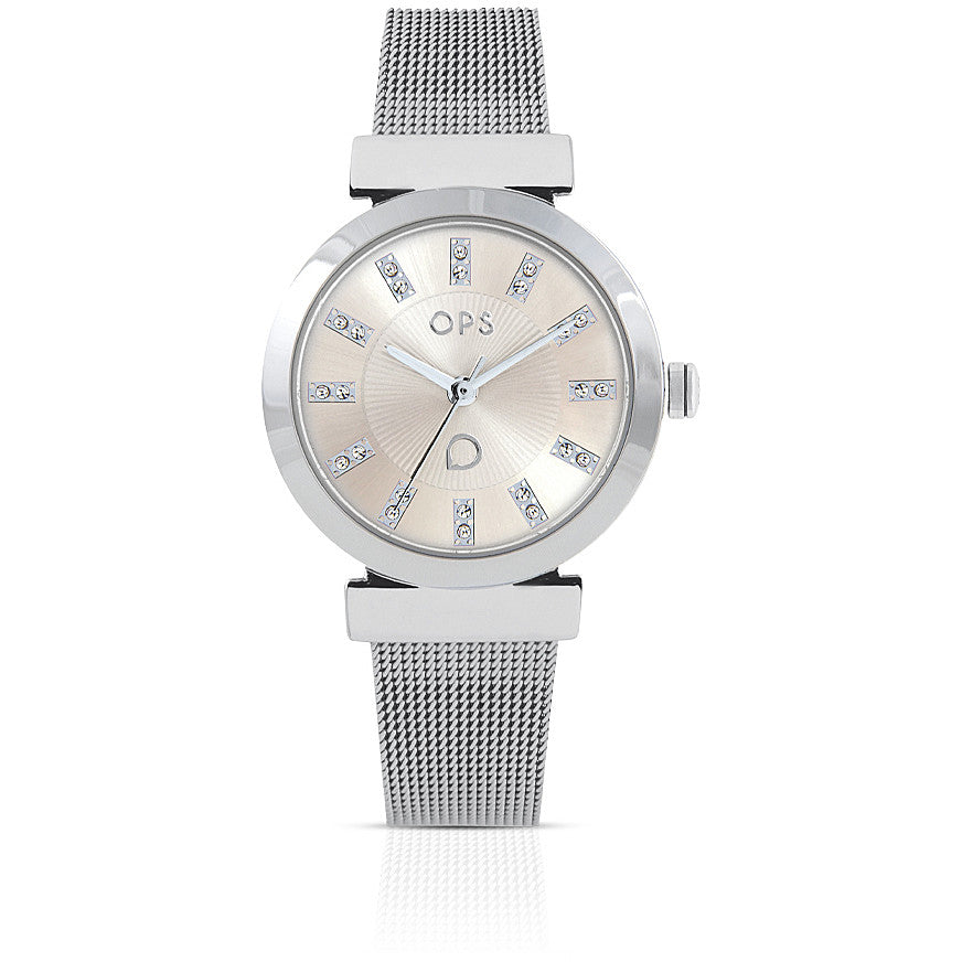 Orologio Donna Ops Acciaio Florence Glam Quarzo Solo Tempo OPSPW-903-2700